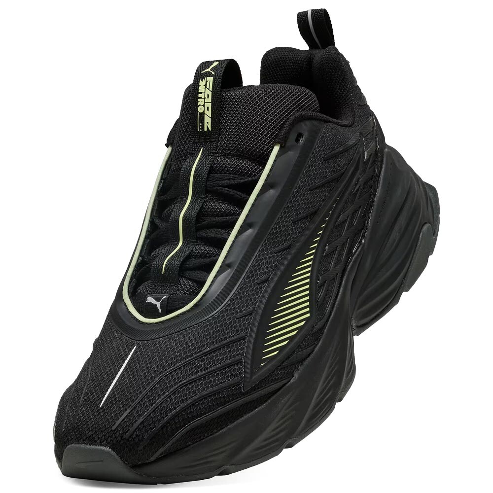 Zapatillas Fade Nitro V1 Football Hombre Black/Apple Spritz