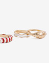 Sets Anillos Lucky charm Sets Anillos Lucky Charms - Combinacion Multicolor