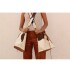 Pituka Bag Brown / White Cowhide