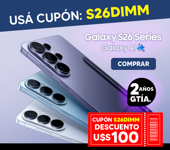 ¡Cupón S26 Series!