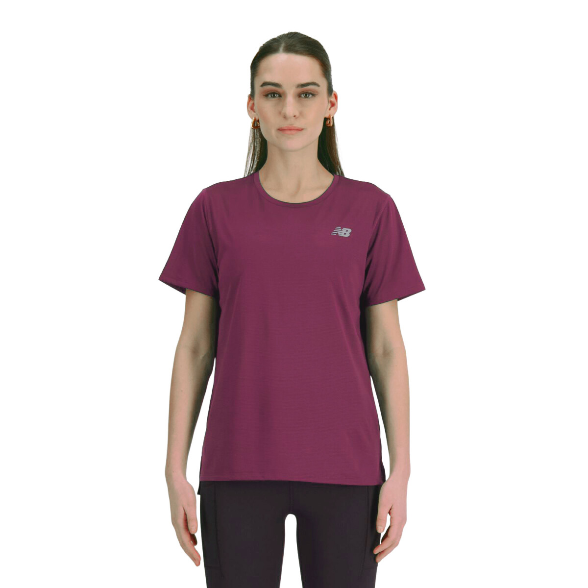 Remera de Mujer New Balance Sports Essentials Dry - Rojo 