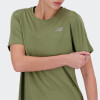 Remera New Balance Short Sleeve Verde
