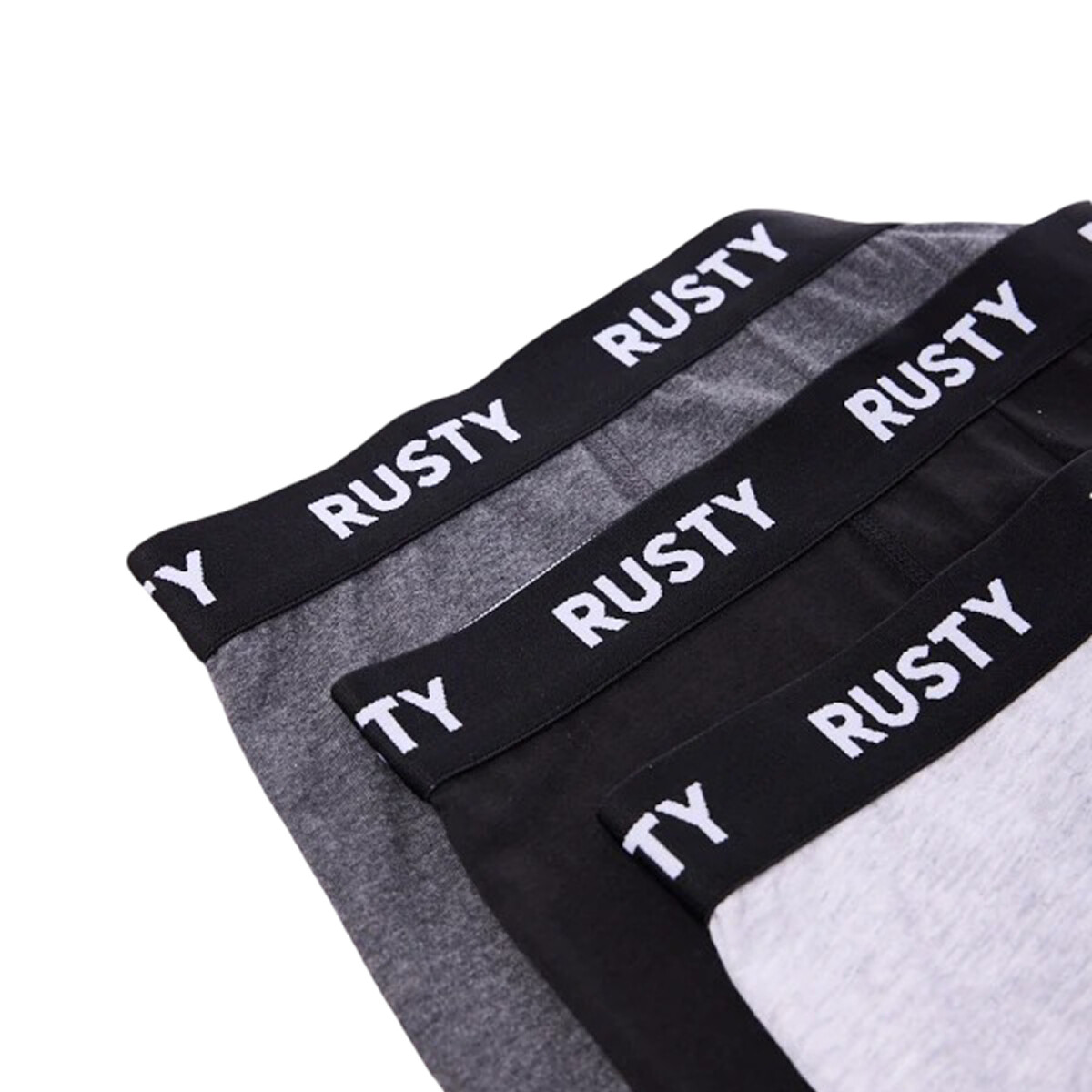 Boxer Rusty Tory 3 Pack - Gris 