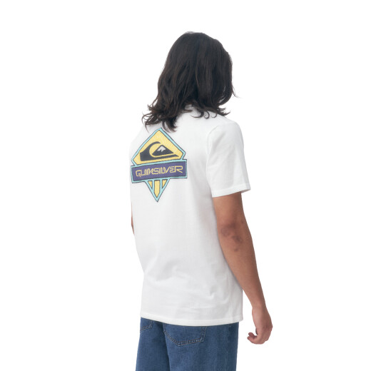 Remera Quiksilver Crystal Jet - Blanco Remera Quiksilver Crystal Jet - Blanco