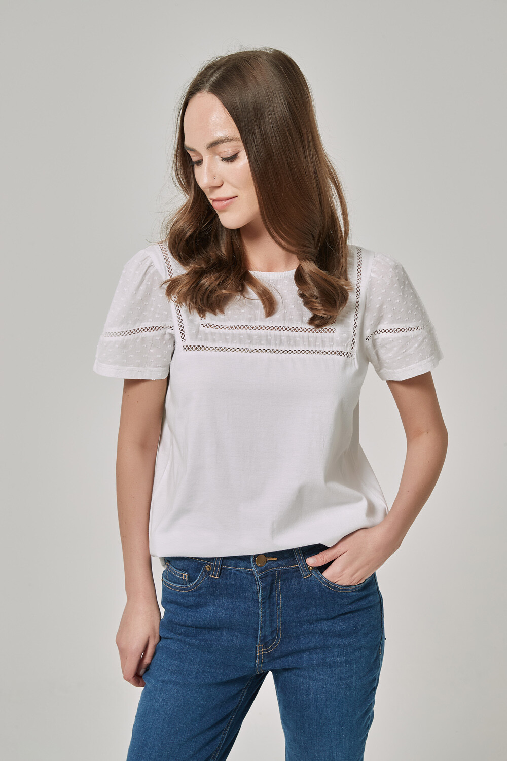 Remera Arboletes Blanco