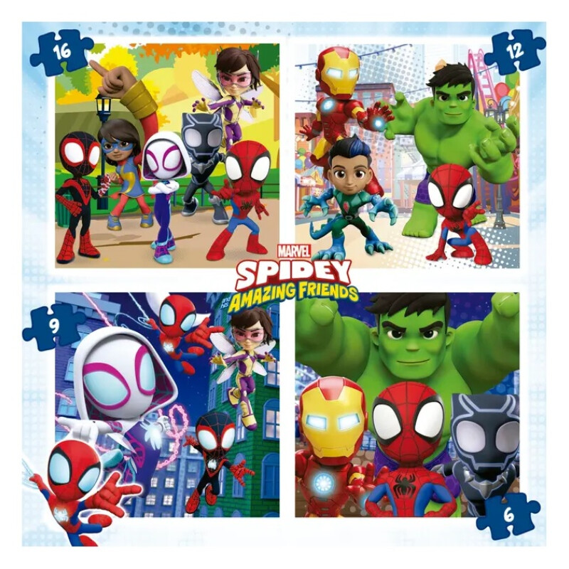 Puzzle Valija X4 Spidey Educa Puzzle Valija X4 Spidey Educa