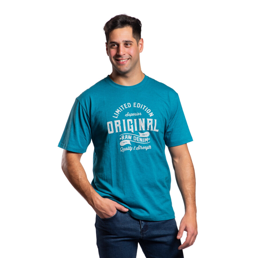 SNAKE T-SHIRT PRINT PETROLEO