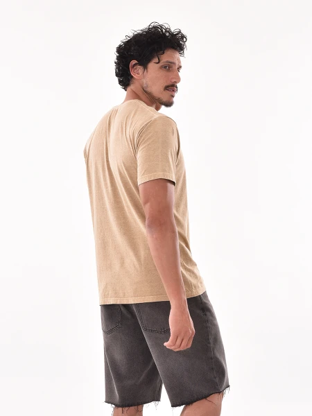 REMERA MIST REGULAR BEIGE