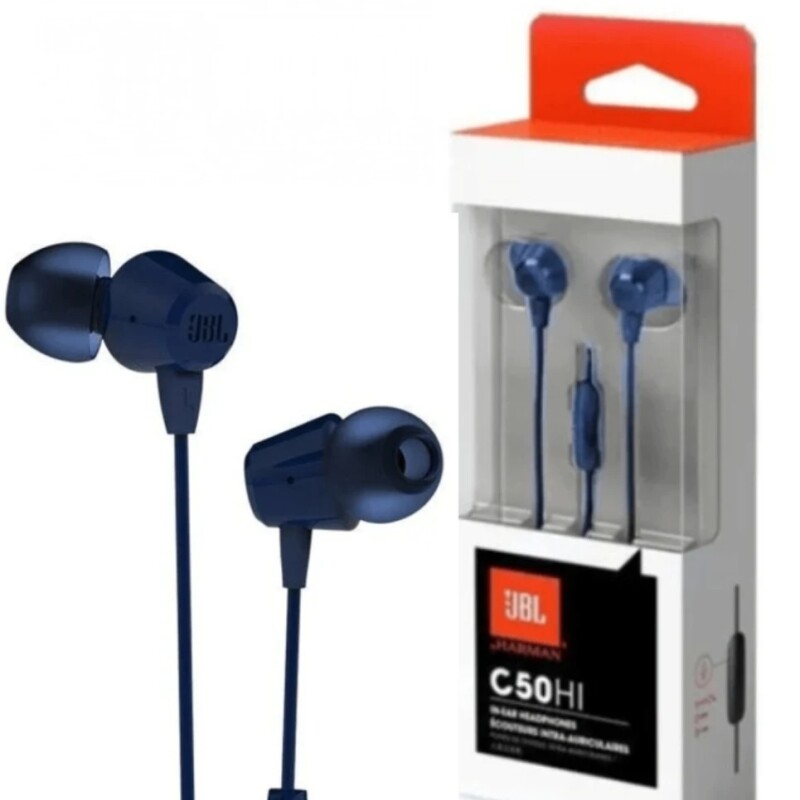 Auriculares IN EAR JBL C50HI BLACK / WHITE Auriculares IN EAR JBL C50HI BLACK / WHITE
