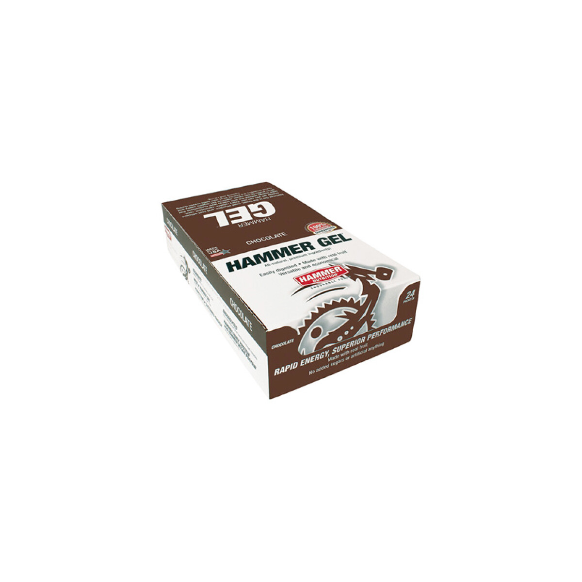Hammer Gel Enegrizante - Caja x 24 - Chocolate 