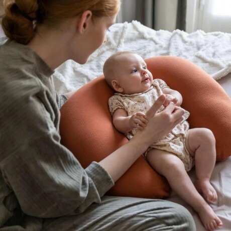 Almohadon de lactancia Softy Terracota