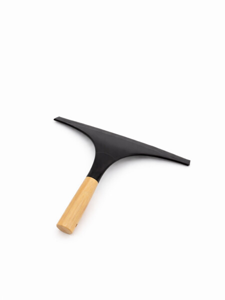 LAMPAZO LIMPIAVIDRIOS MANGO MADERA NEGRO