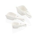 SET 3 CUCHARAS MEDIDORAS BLANCO