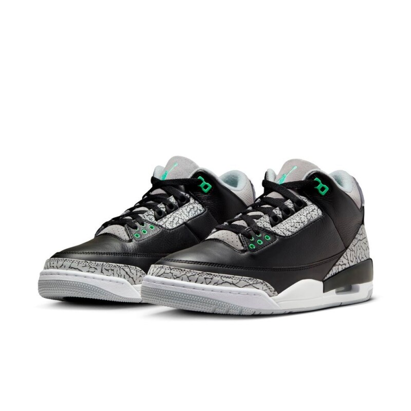 Zapatillas Air Jordan 3 Retro de Hombre Negro