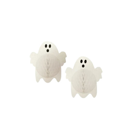 ADORNO HALLOWEEN PAPEL FANTASMA X2PCS ADORNO HALLOWEEN PAPEL FANTASMA X2PCS