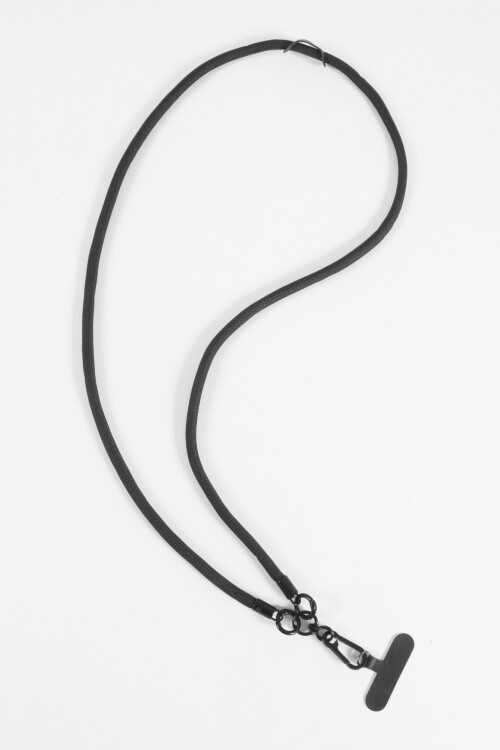 Cordón para celular negro