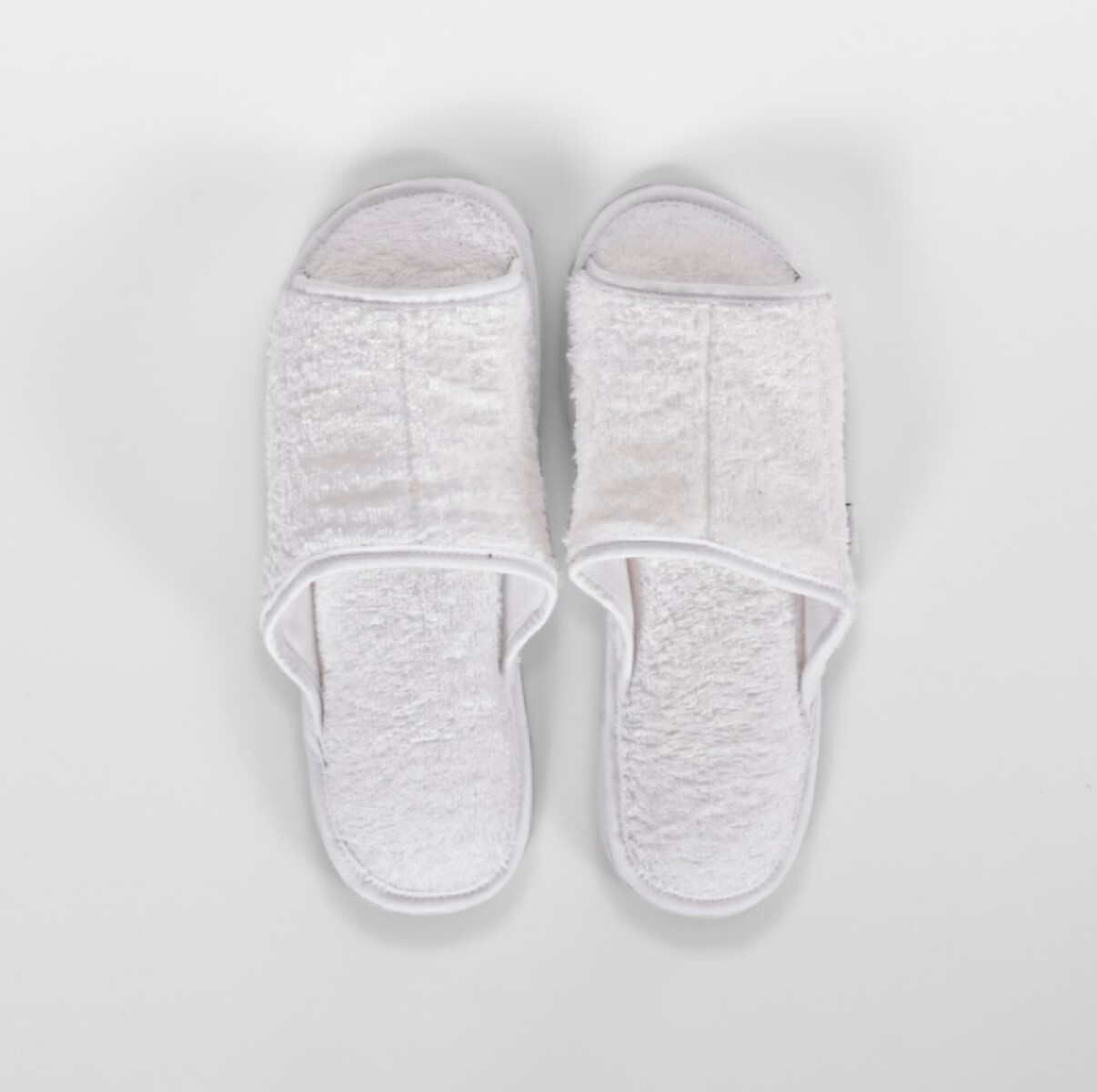 Zapatilla de Cama de Toalla Blanca - M 
