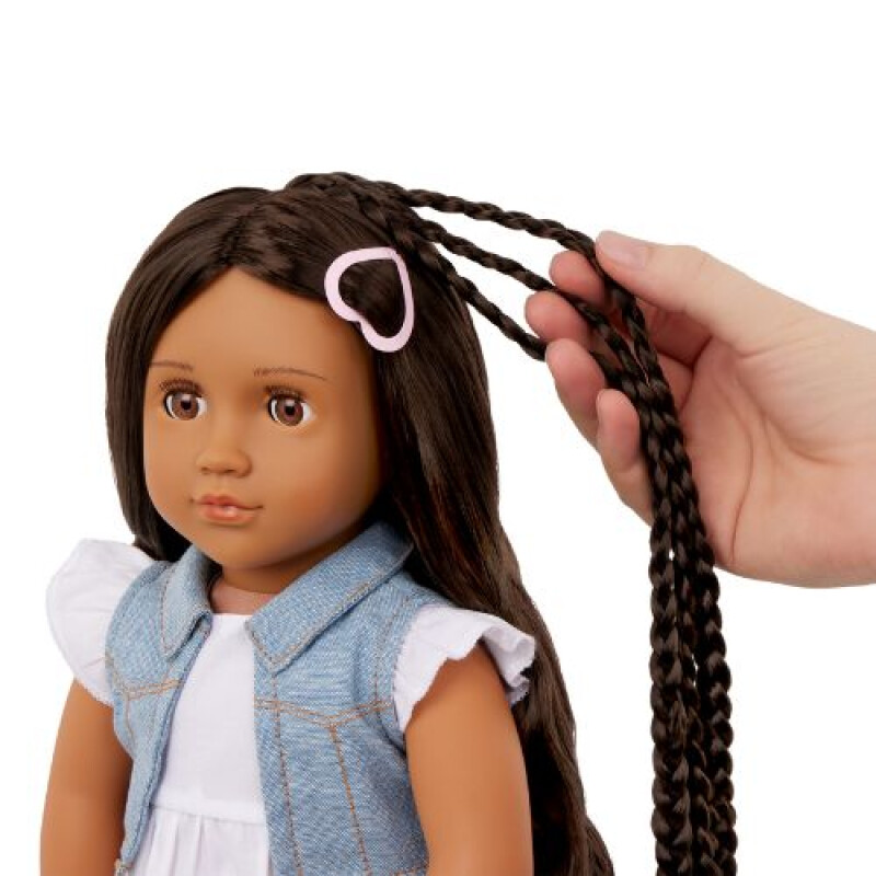 MUÑECA c/PELO EXTENSIBLE y acc. - PERLA Muñeca C/pelo Extensible Y Acc. - Perla
