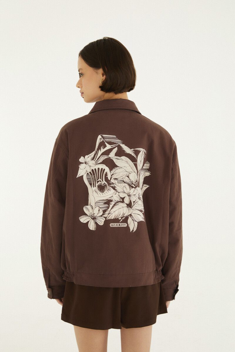 CHAQUETA Marron