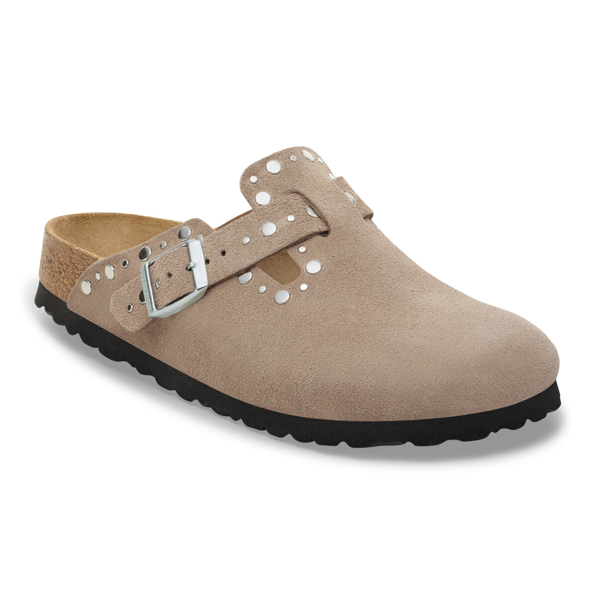 Zueco Boston Rivet LEVE - Estrecho - Taupe 