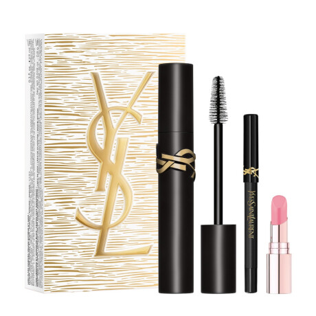 Cofre YSL Máscara de Pestañas Lash Clash + Mini Delineador + Mini Labial Cnady Glow Cofre YSL Máscara de Pestañas Lash Clash + Mini Delineador + Mini Labial Cnady Glow