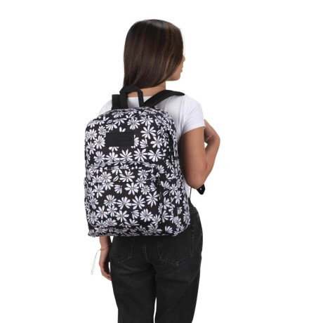 Mochila Superbreak Plus Jansport Punk Pansies Black