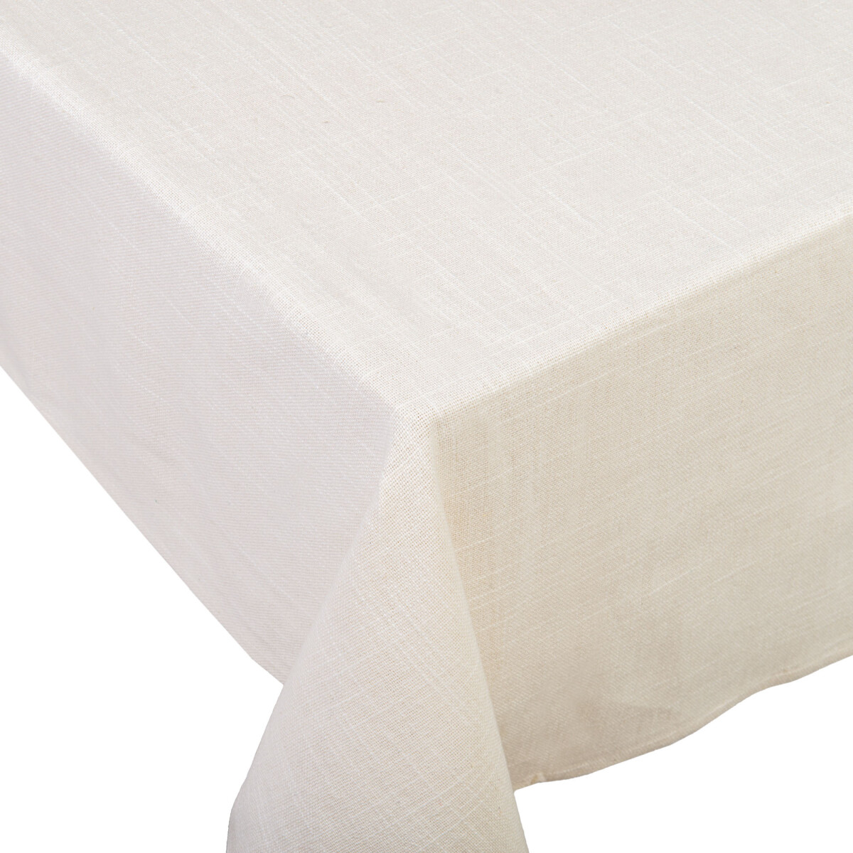 MANTEL - LINO-Y-ALGODON BLANCO SIMPLE LINEN VAINICA 