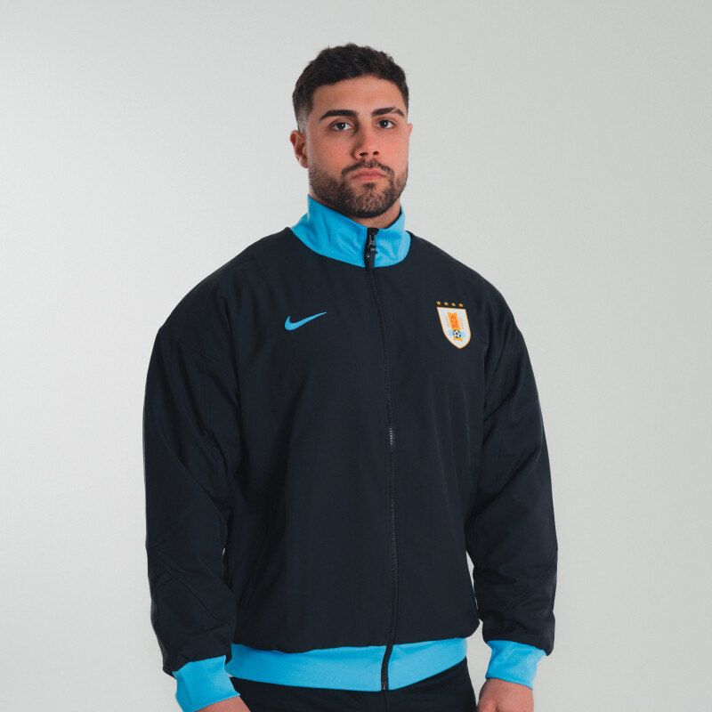 Abrigo Nike Uruguay de Hombre Negro