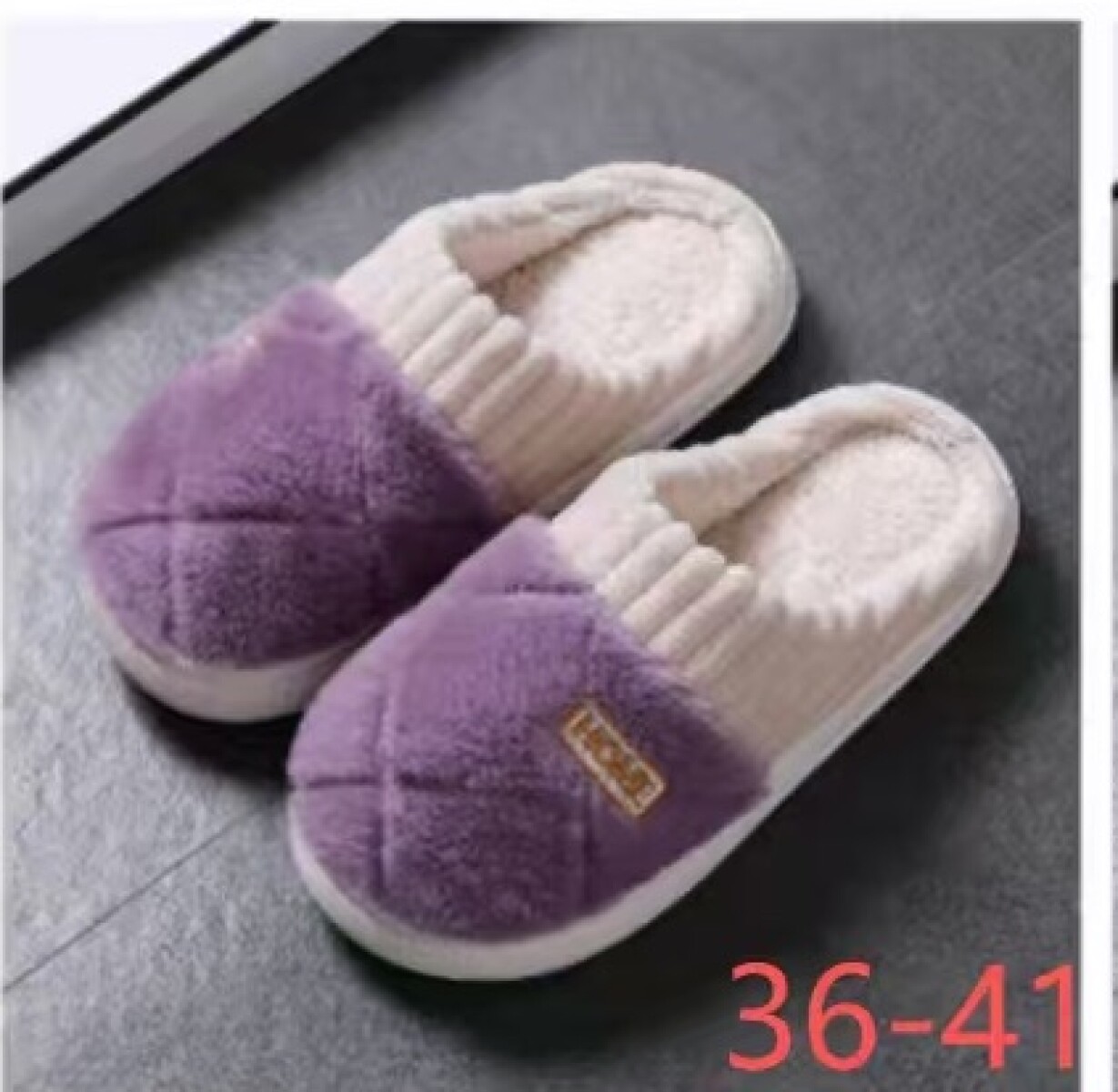Pantufla Dama 36-41 - Purple 
