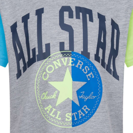 Conjunto All Star Blocked Set de Niño Azul