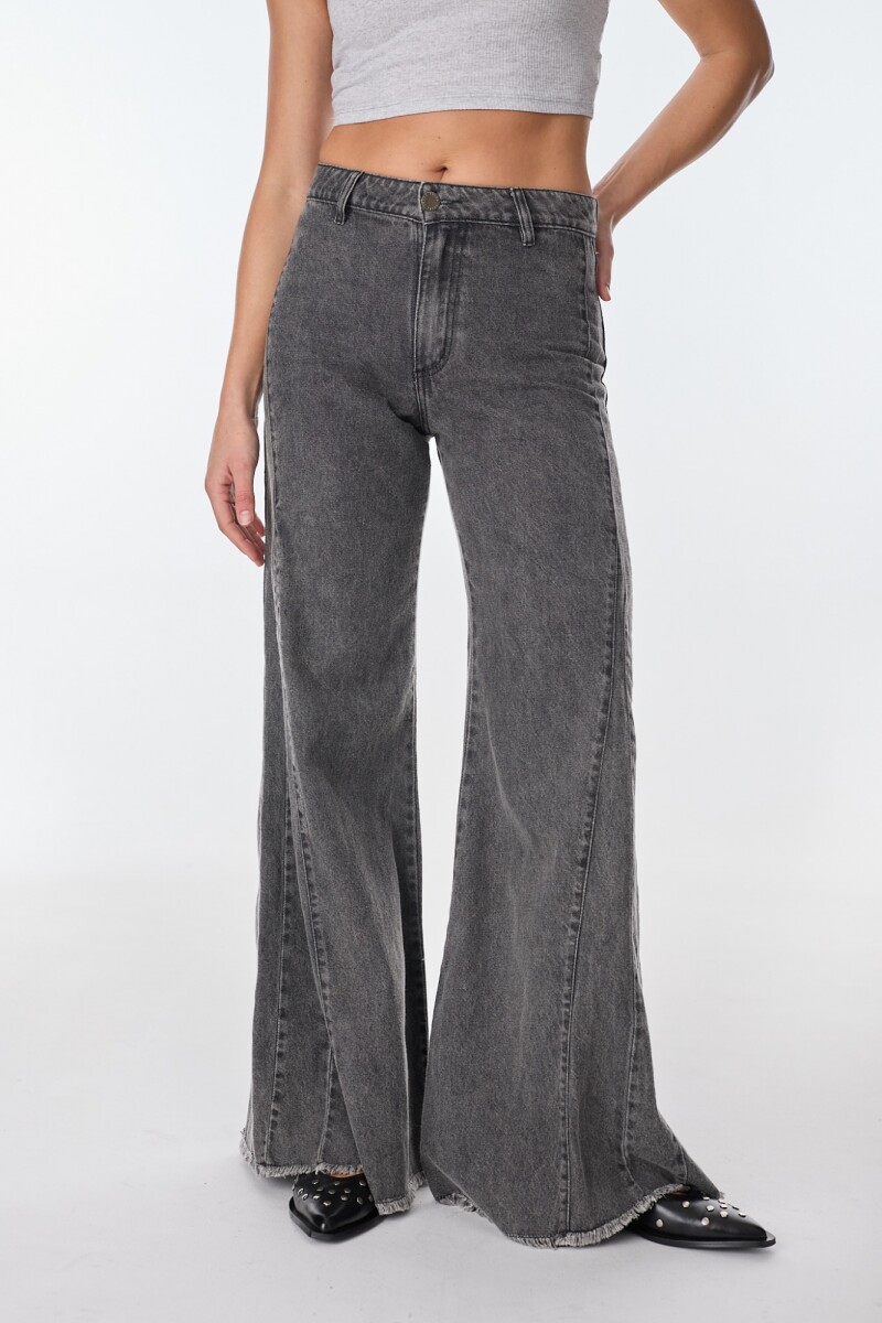 Pantalon Murra Jean Gris Washed