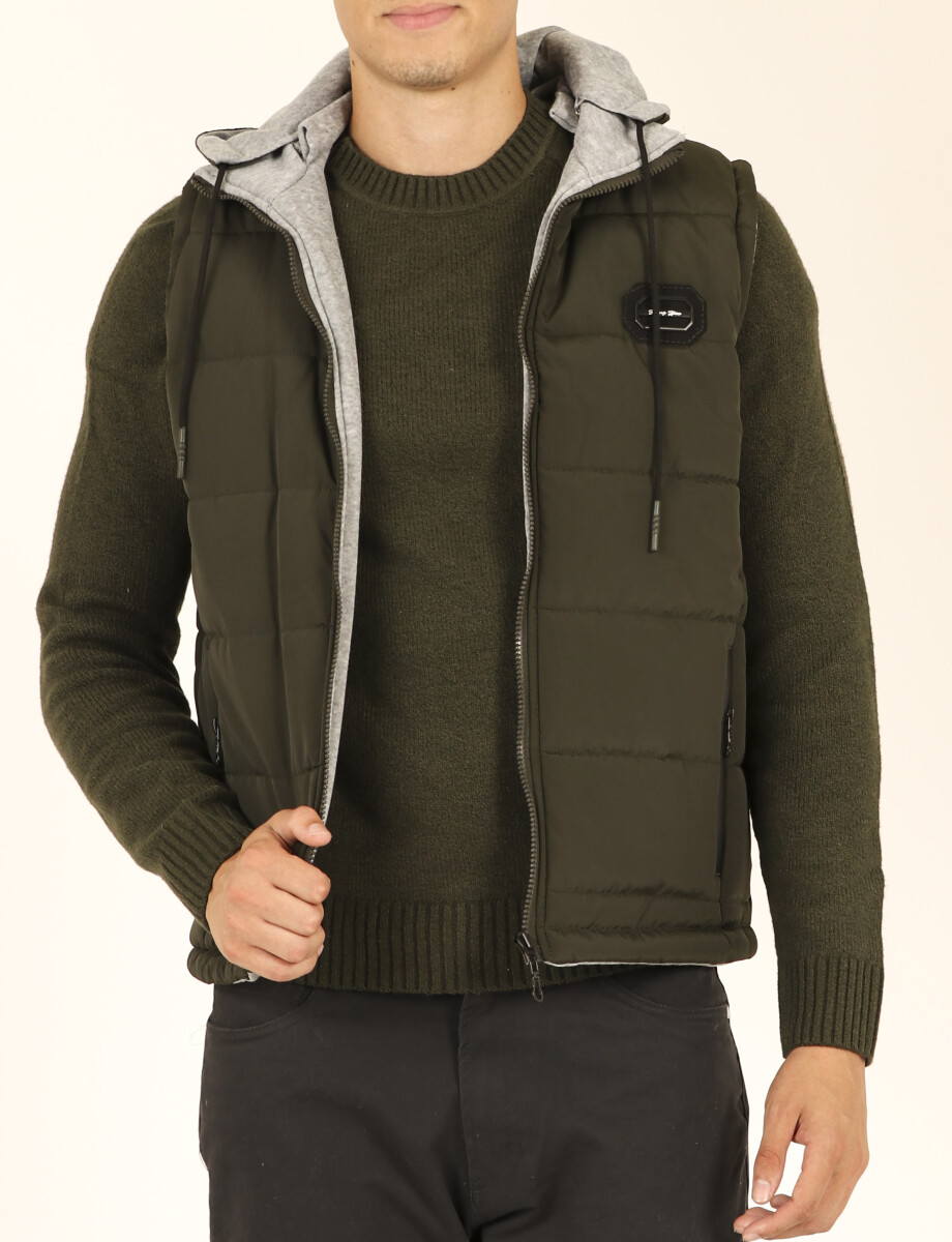 300556 CHALECO HARRINGTON URBAN Verde