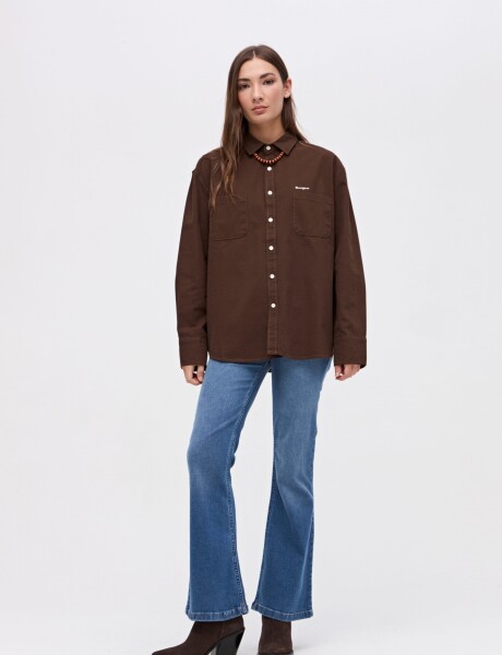 Sobrecamisa Dionne Chocolate