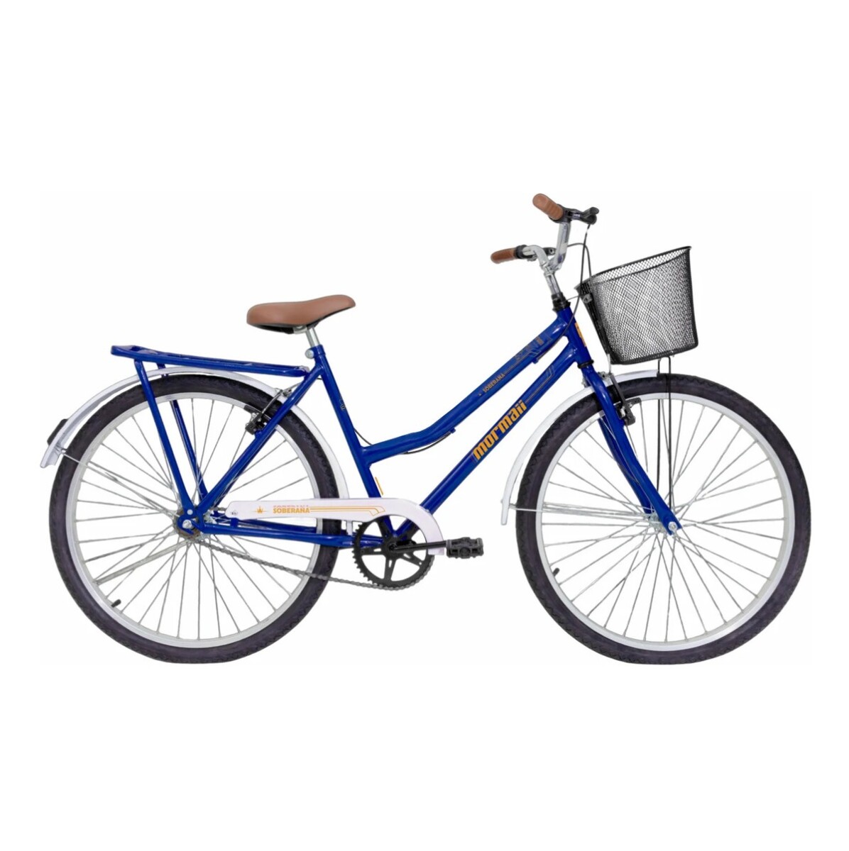 Bicicleta Mormaii Soberana Paseo C/canasto Azul Alanya Azul 21 " 
