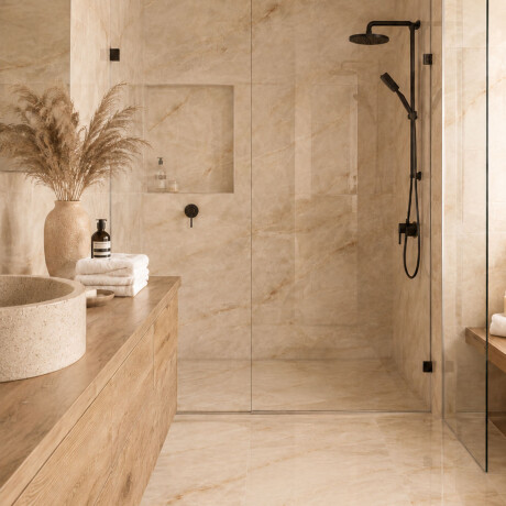 Porcelanato Rectificado Full Lappato 60X120Cm GAMAS DE BEIGE