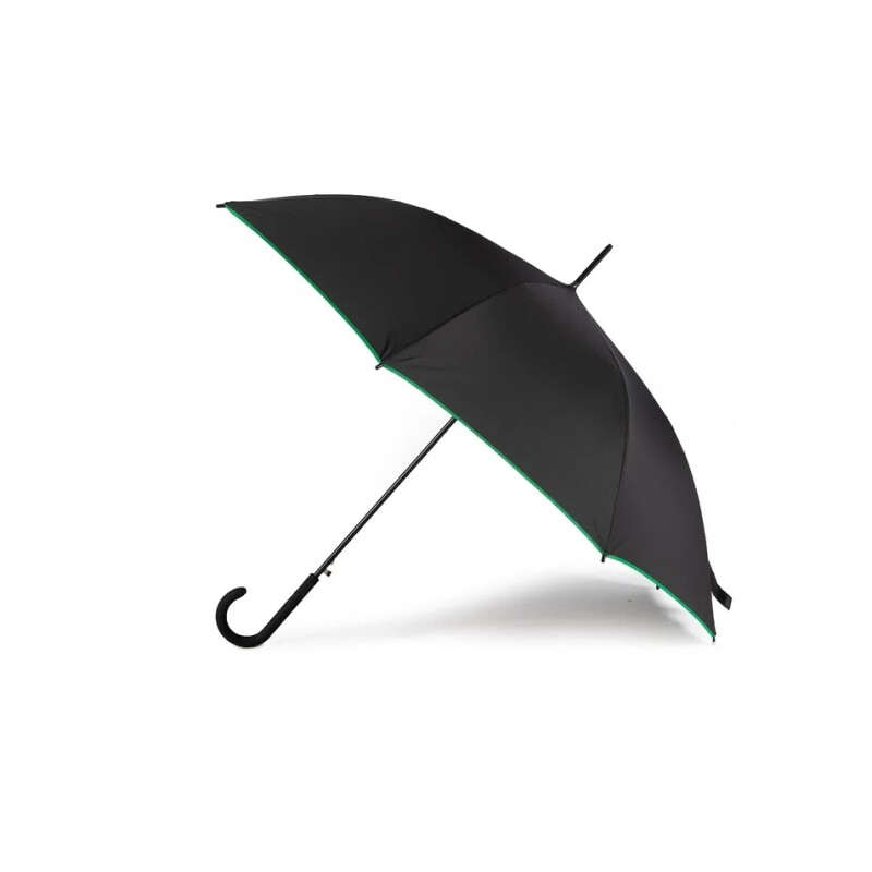 Umbrella Long Ac Black Benetton BENETTON UMBRELLA LONG AC BLACK