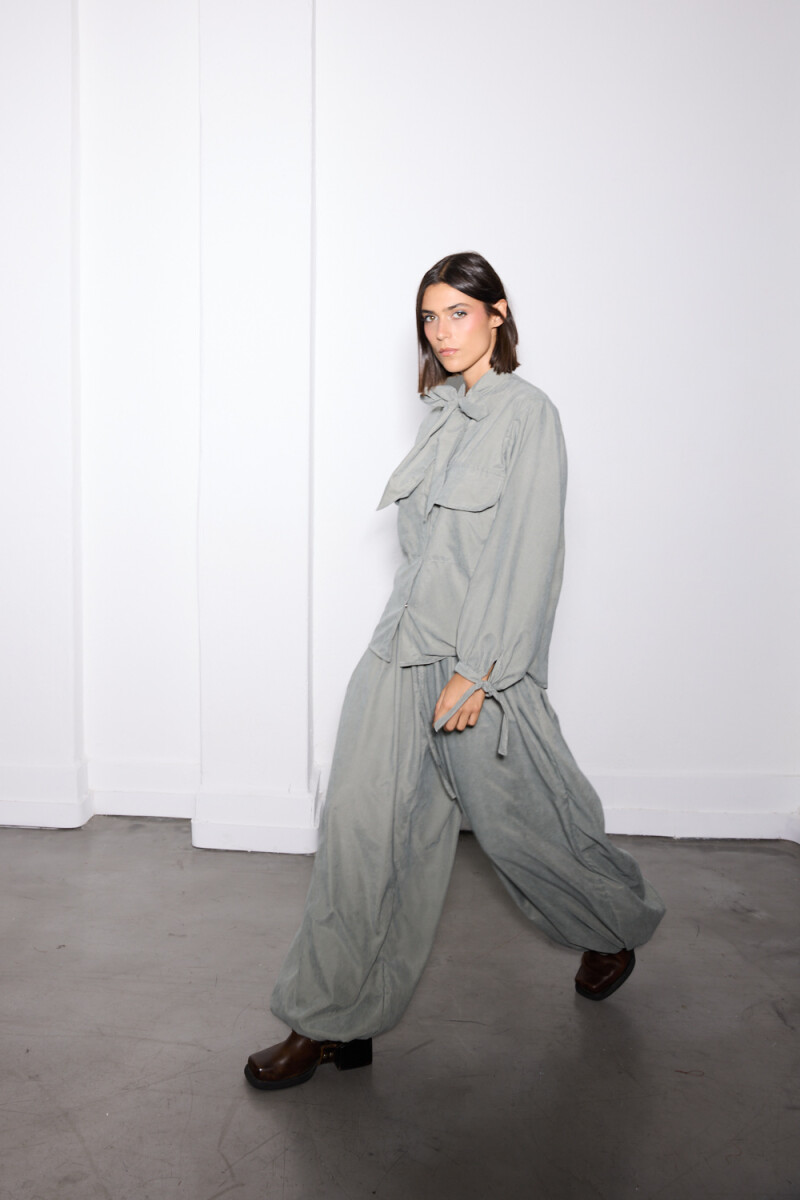 Pantalon Balloon Green