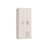 Ropero Moscu 3 Puertas Blanco Mdp Ropero Moscu 3 Puertas Blanco Mdp