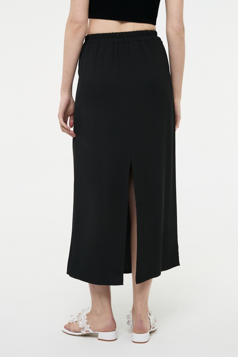 FALDA MAXI Negro