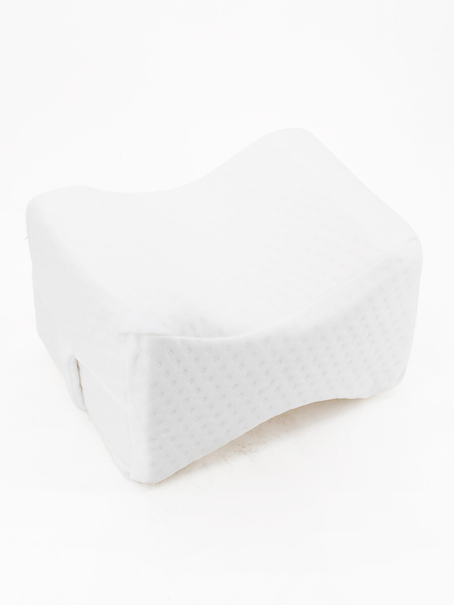 ALMOHADA VISCOELASTICA PARA PIERNAS - BLANCO 