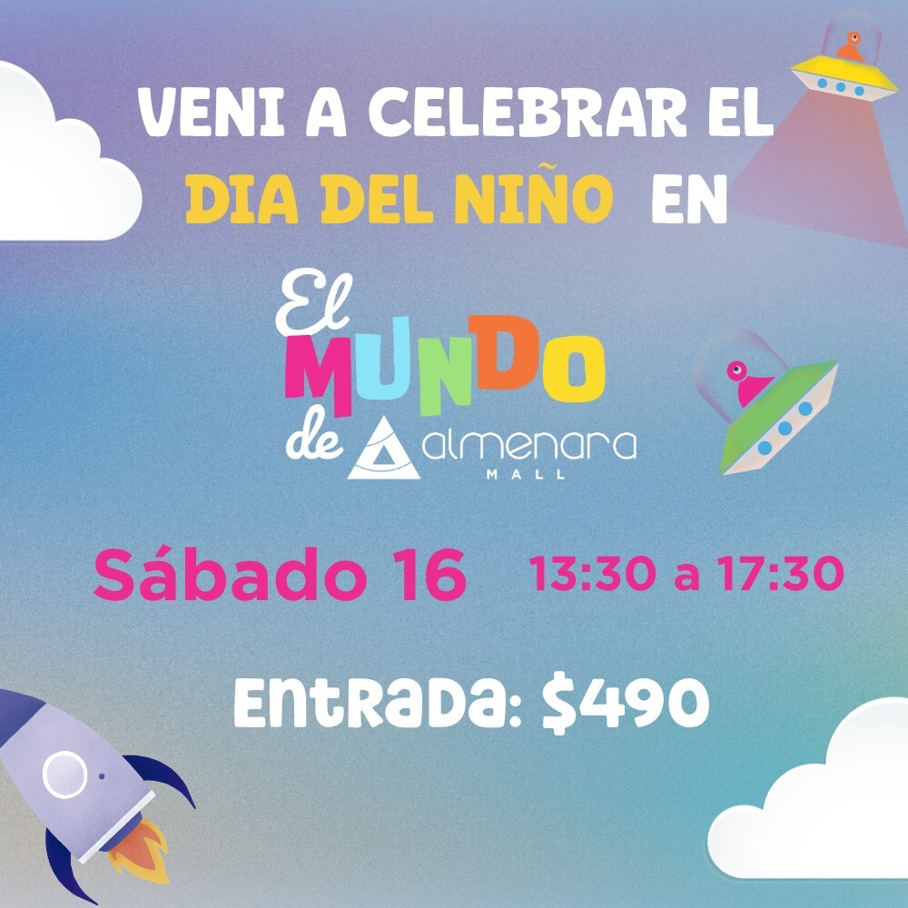 Entrada día del niño - Sábado 16 de agosto Entrada día del niño - Sabado 16 de agosto