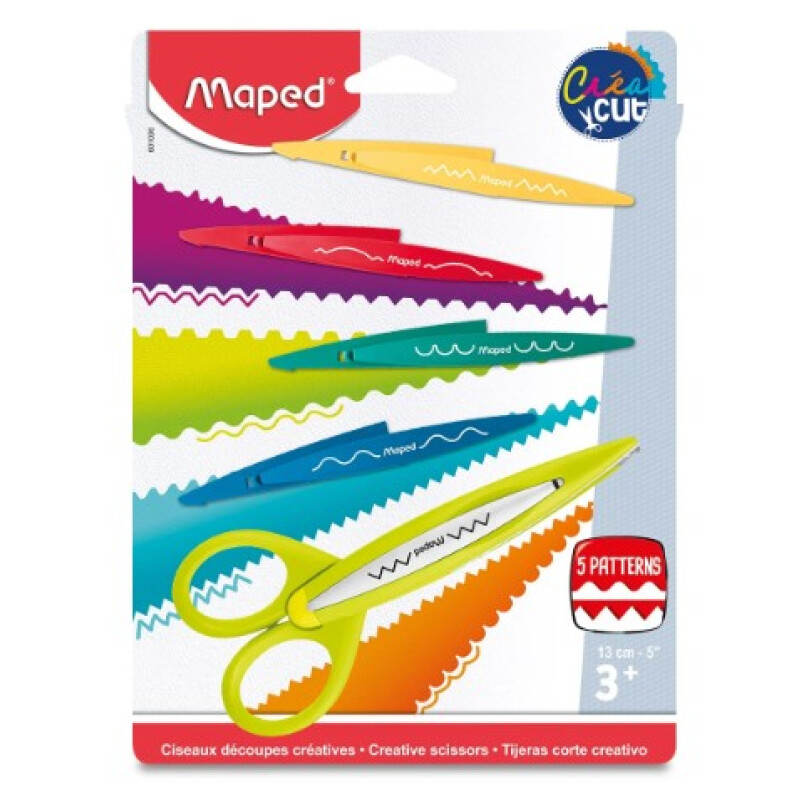 Tijera picos maped 5 cortes 13 cm Unica