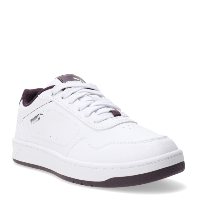 Championes de Mujer Puma Court Classic Blanco - Violeta - Plateado