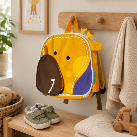 Mochila Infantil Térmica Marcus & Marcus Para Comida Naranja 1