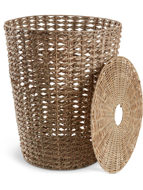 Cesta para ropa CURT Ø40xA55cm con tapa Cesta para ropa CURT Ø40xA55cm con tapa