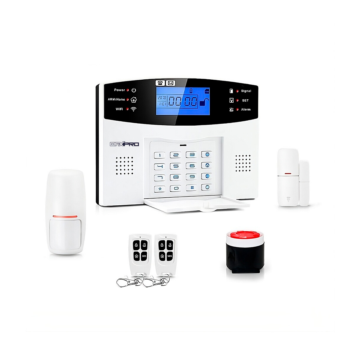 Alarma Casa Inalambrica Kit 4g Lte Wi-fi Comercio Casa Tuya Smart Alarma Casa Inalambrica Kit 4g Lte Wi-fi Comercio Casa Tuya Smart
