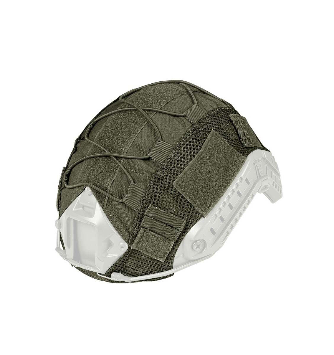 Cobertor para casco táctico tipo FAST - Verde 