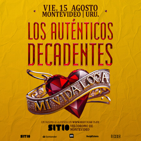 Los Auténticos Decadentes en Sitio General