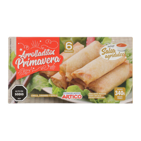 ARROLLADITO PRIMAVERA CON SALSA AGRIDULCE - 340 grs Arrolladito Primavera Con Salsa Agridulce - 340 Grs