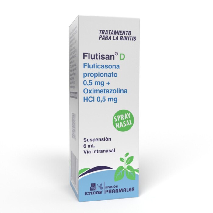 FLUTISAN D SPRAY NASAL FR. X 6 ML. única